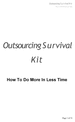 Thumbnail Outsource Survival Kit